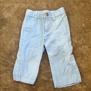 Janie and Jack Light Blue Kids Trousers